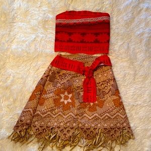 Disney Moana two-piece dress-up